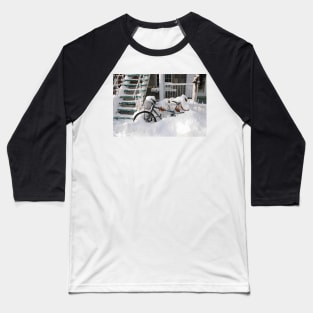 Montreal - Snow bike Baseball T-Shirt